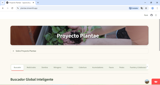 Proyecto Plantae