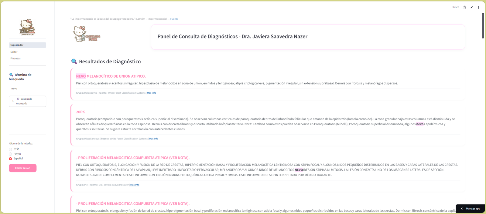 Plataforma Sociedad Médica SN